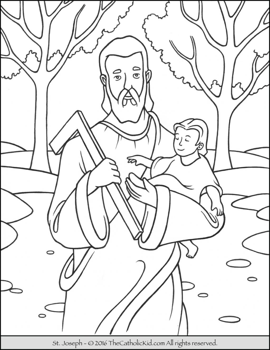 Joseph Coloring Pages Printable at GetColorings.com | Free printable