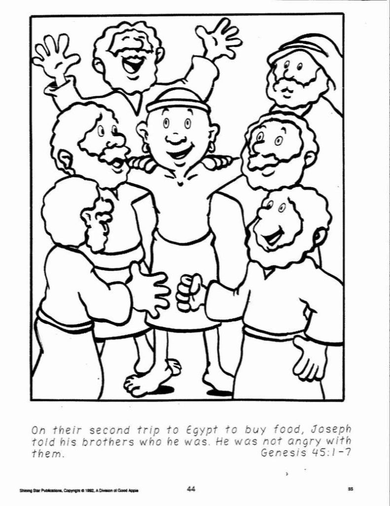 Joseph In Egypt Coloring Pages at GetColorings.com | Free printable