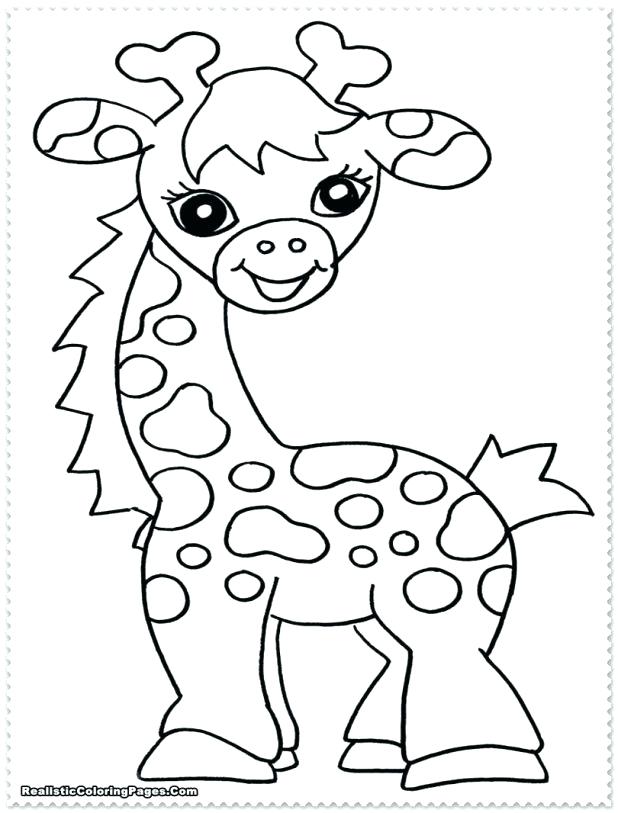 Jungle Animals Coloring Pages Preschool at GetColorings ...