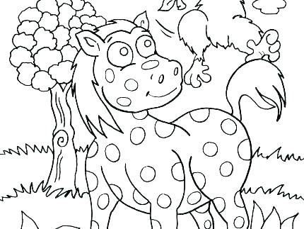 Jungle Coloring Pages For Preschoolers at GetColorings.com | Free