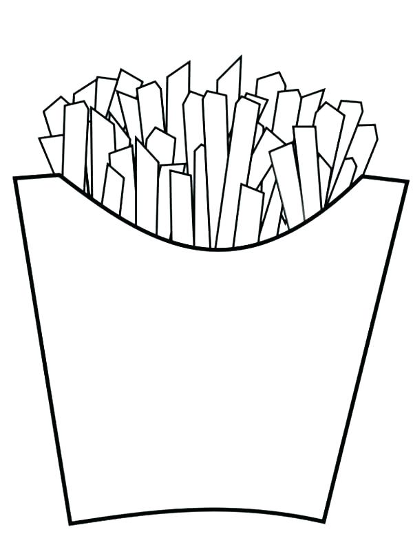 Junk Food Coloring Pages At GetColorings Free Printable Colorings 
