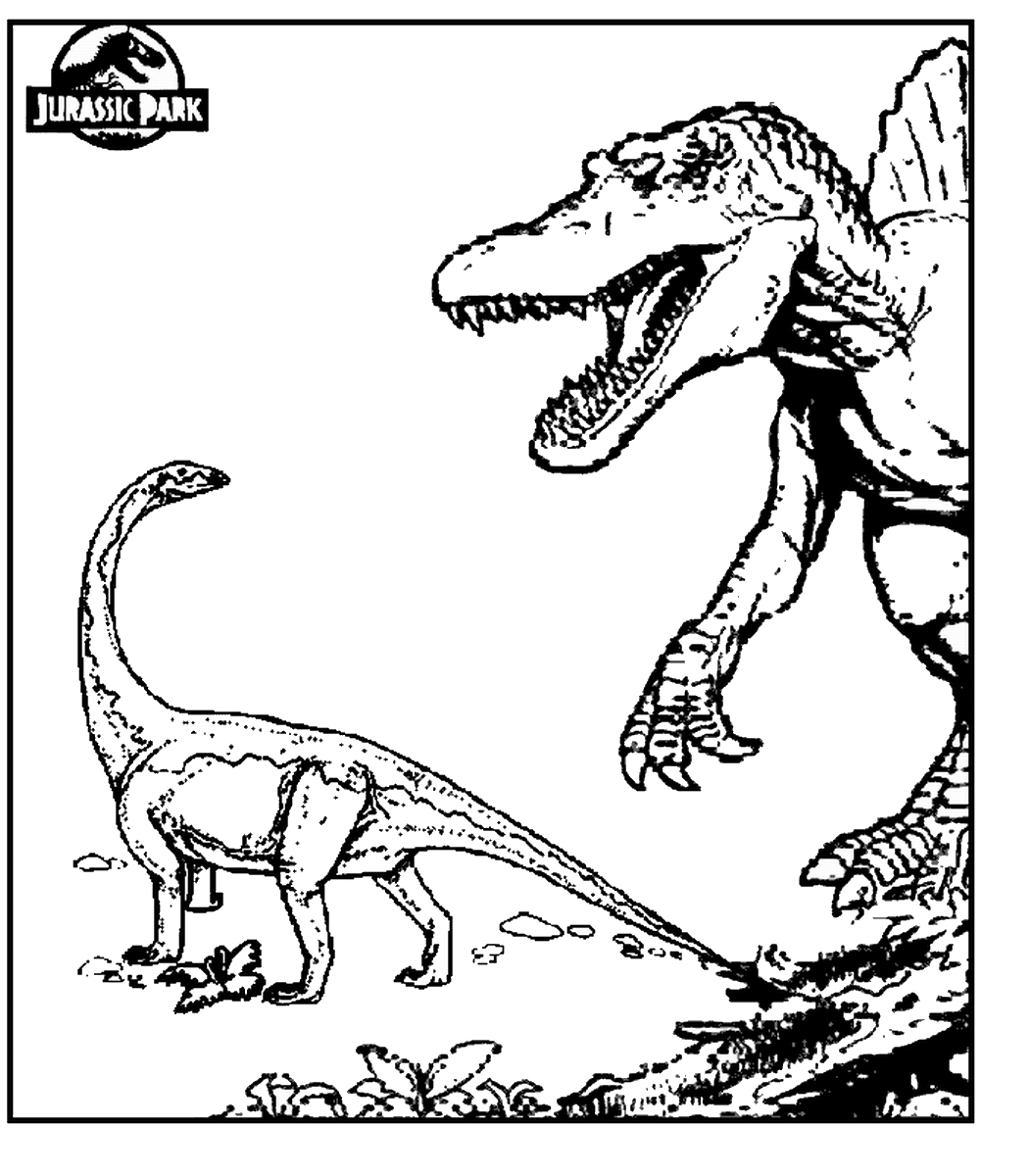 Jurassic Park 3 Coloring Pages At Free Printable Colorings Pages To Print And 
