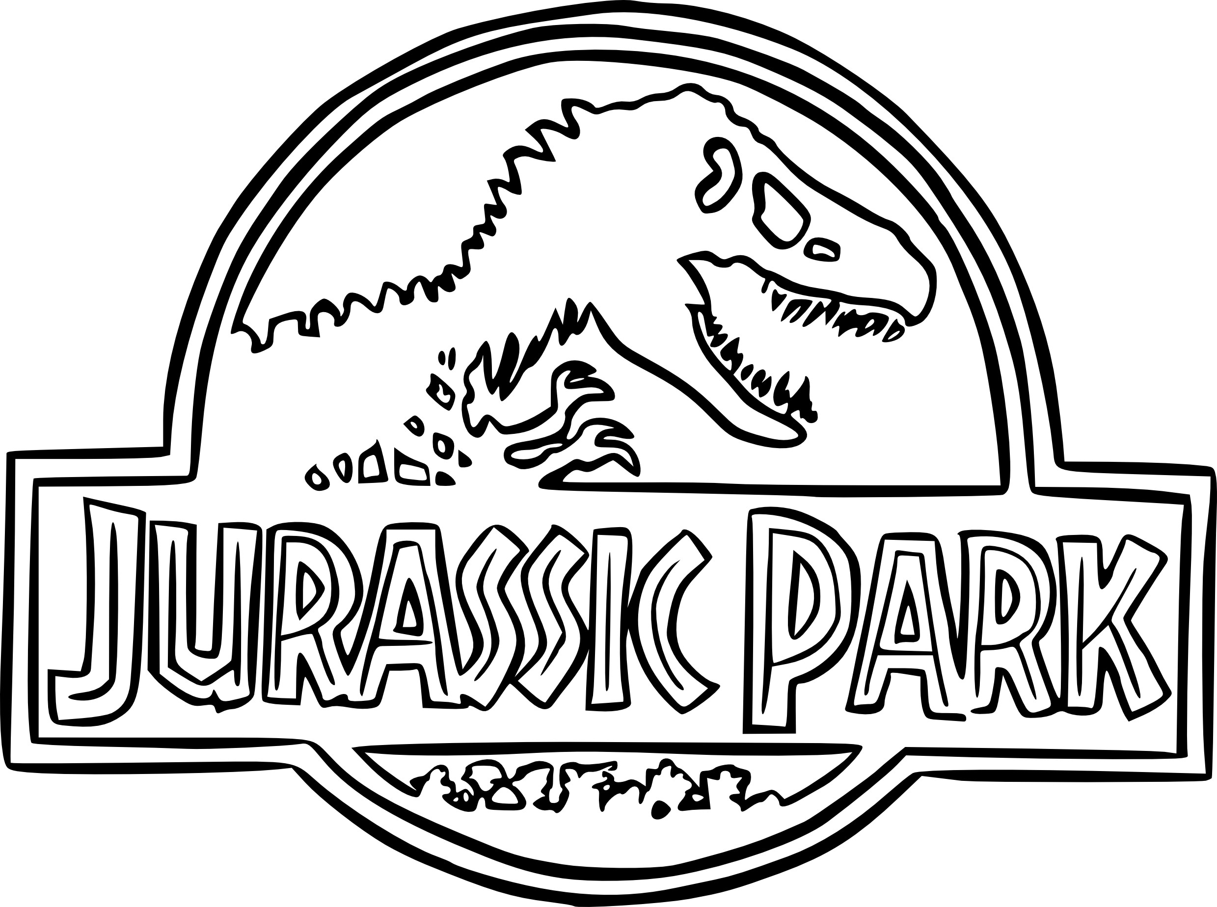 Jurassic Park Coloring Pages at GetColorings.com | Free printable