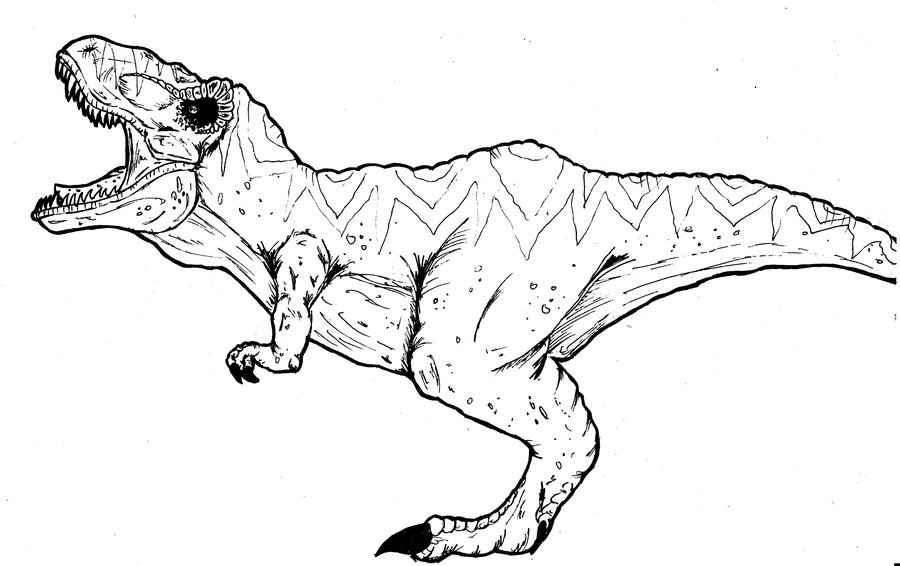 Jurassic Park Coloring Pages T Rex at GetColorings.com | Free printable