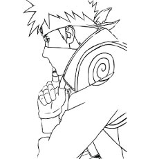 Kakashi Hatake Coloring Pages at GetColorings.com | Free printable