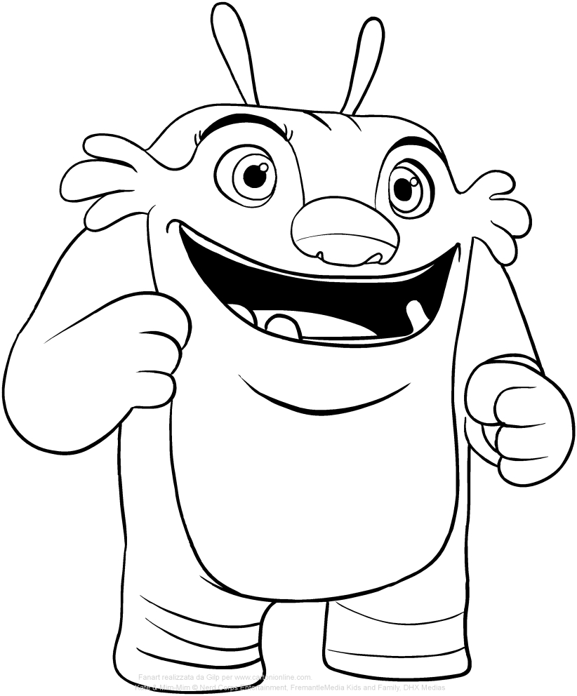 Kate And Mim Mim Coloring Pages at GetColorings.com | Free printable