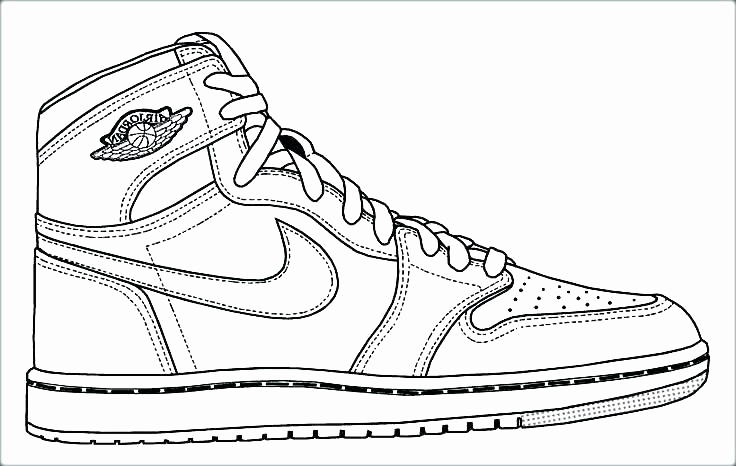 Kd Shoes Coloring Pages At GetColorings Free Printable Colorings 
