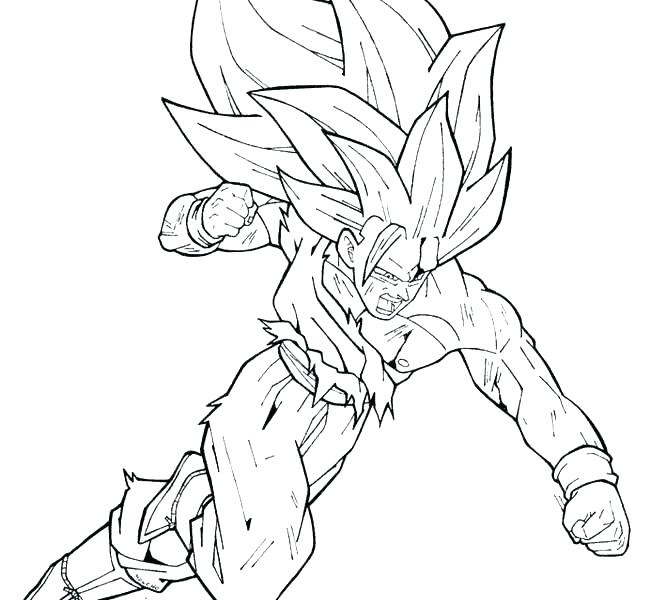 Kid Goku Coloring Pages at GetColorings.com | Free printable colorings