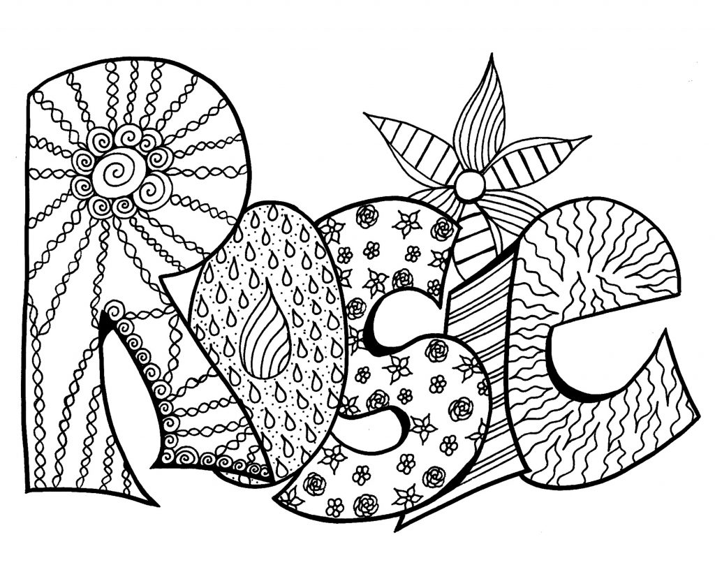 Kids Name Coloring Pages at Free printable colorings