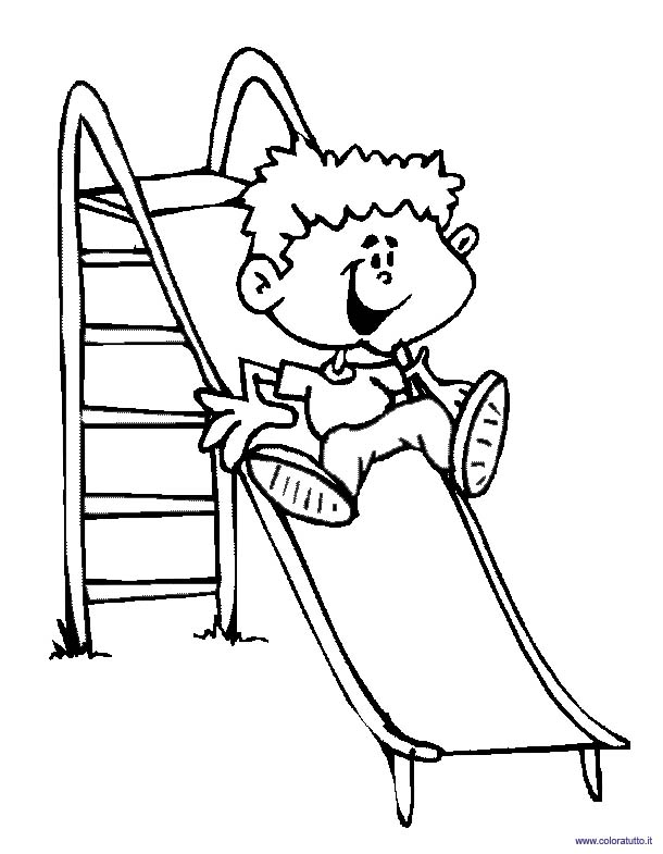 Child Playing Coloring Pages Coloring Pages