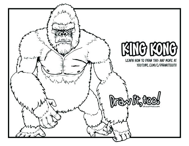 King Kong Coloring Pages at GetColorings.com | Free printable colorings