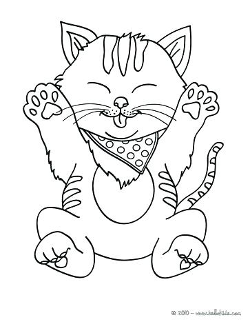 363x470 Kittens Coloring Pages To Print S Kitten Colouring