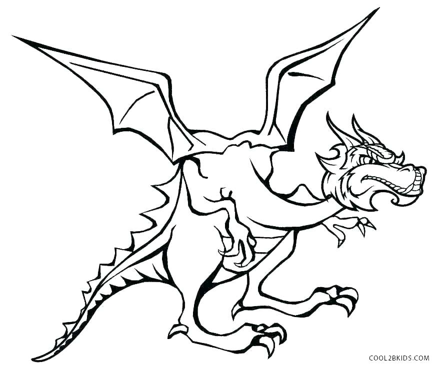 Komodo Dragon Coloring Page at GetColorings.com | Free printable
