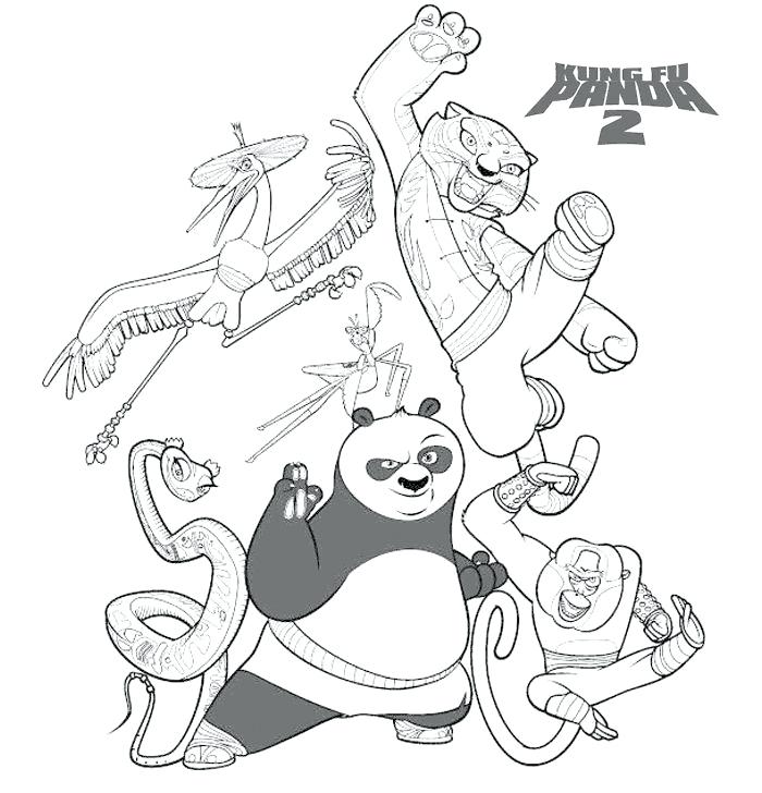 Kung Fu Panda Tigress Coloring Pages at GetColorings.com | Free