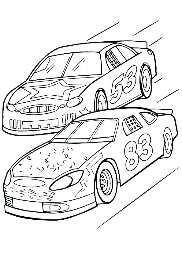Kyle Busch Coloring Pages at GetColorings.com   Free printable ...