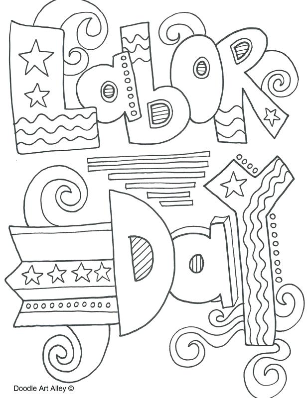 Labor Day Coloring Pages Free Printable At GetColorings Free