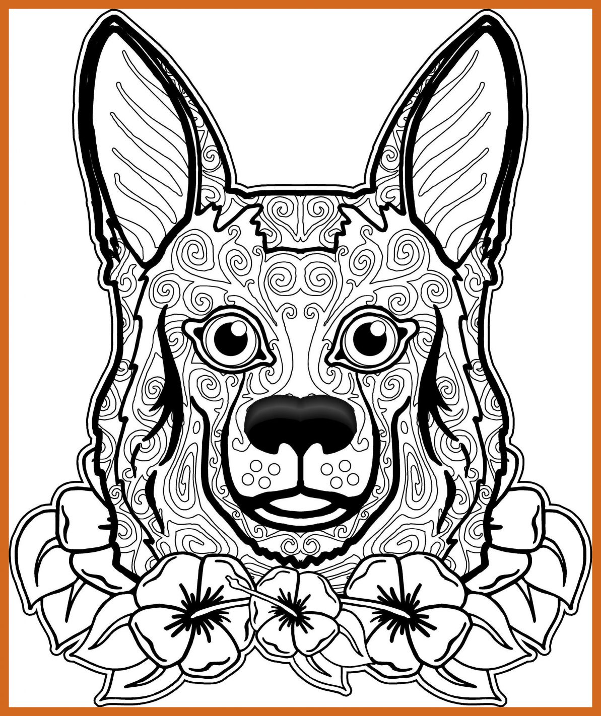 Labradoodle Coloring Pages at GetColorings.com | Free printable
