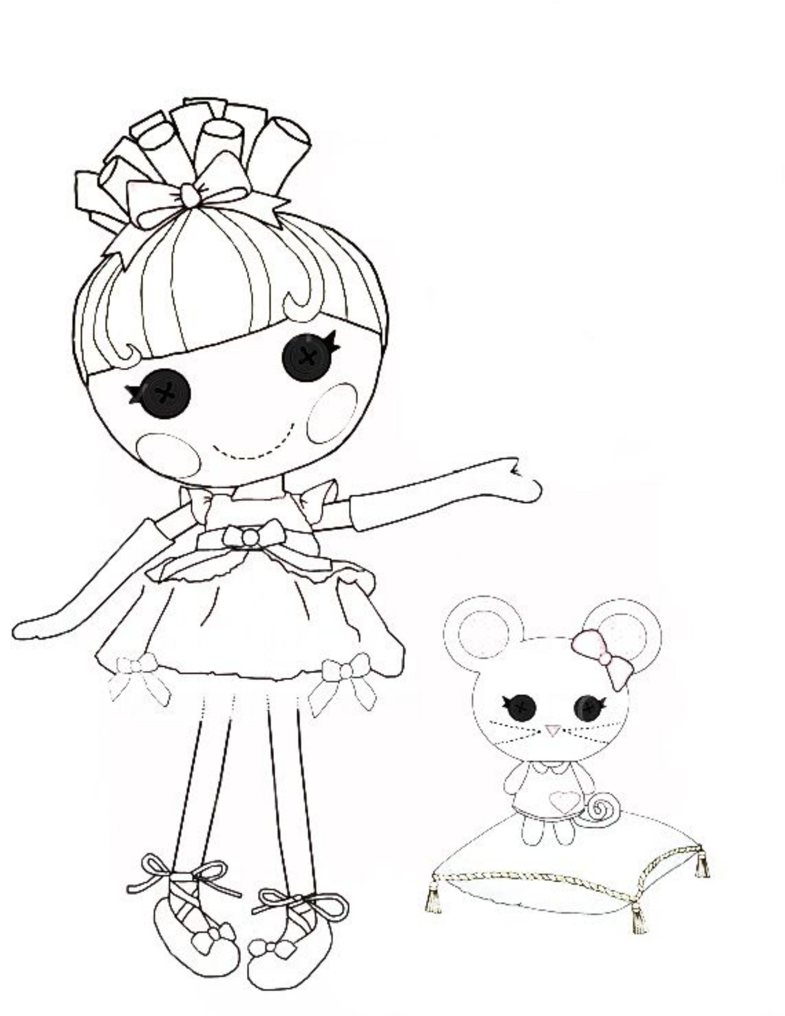 Lalaloopsy Coloring Pages at GetColorings.com | Free printable