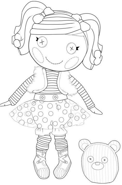 Lalaloopsy Dolls Coloring Pages at GetColorings.com | Free printable