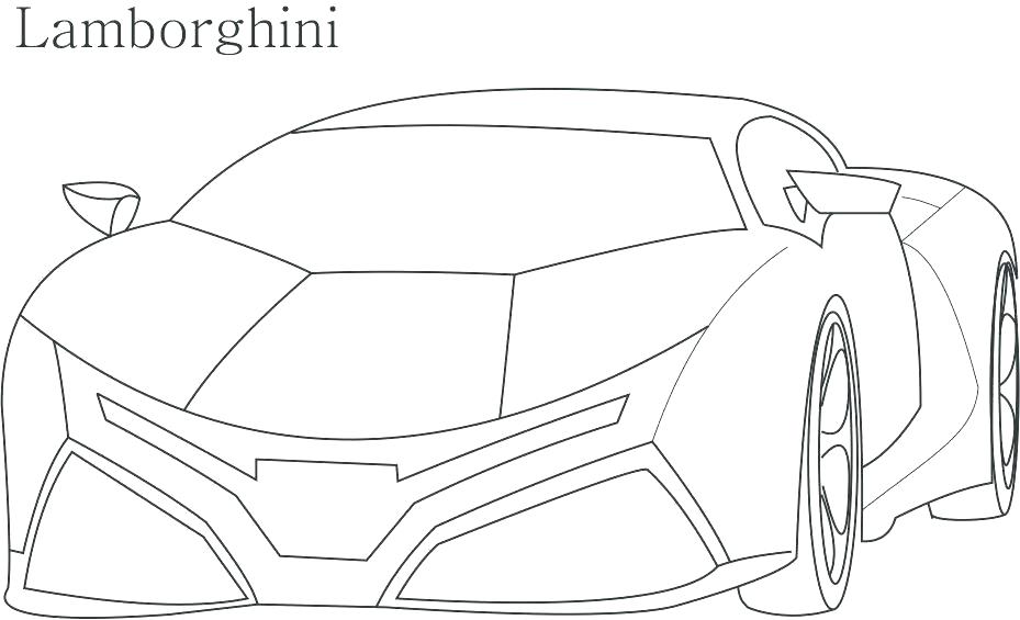 Lamborghini Coloring Pages To Print at GetColorings.com | Free