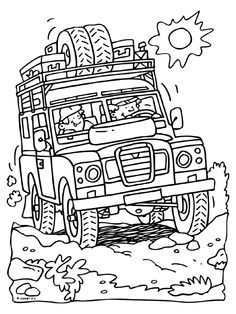 Land Rover Coloring Pages at GetColorings.com | Free printable