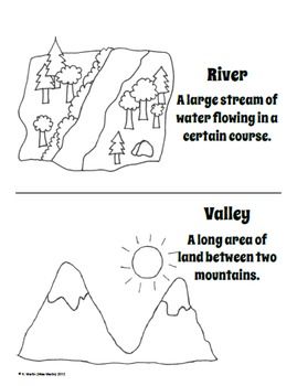 Landforms Coloring Pages at GetColorings.com | Free printable colorings