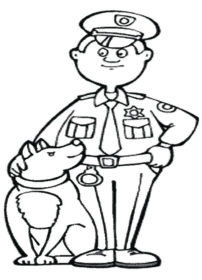 Law Enforcement Coloring Pages at GetColorings.com | Free printable