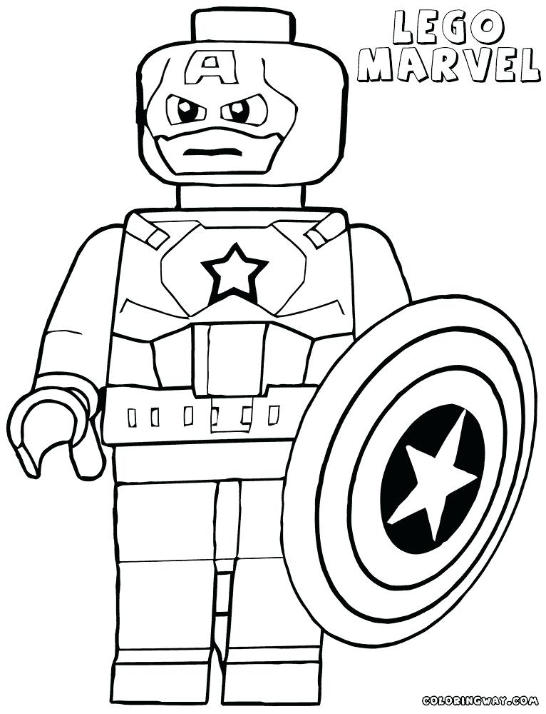 Lego Avengers Coloring Pages At GetColorings Free Printable 