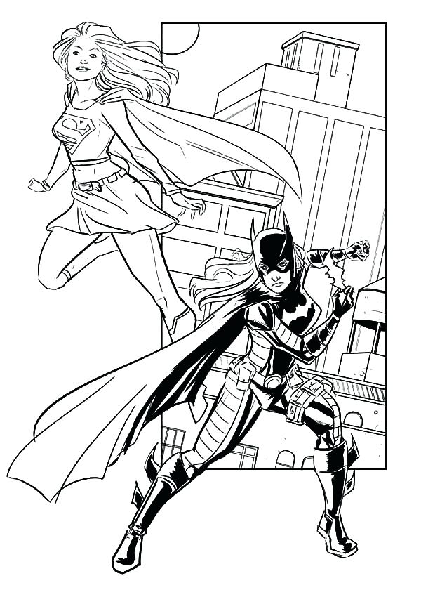 Lego Batgirl Coloring Pages at GetColorings.com | Free printable