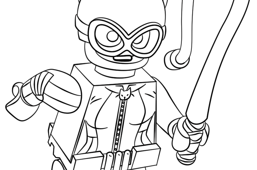 Lego Catwoman Coloring Pages at GetColorings.com | Free printable