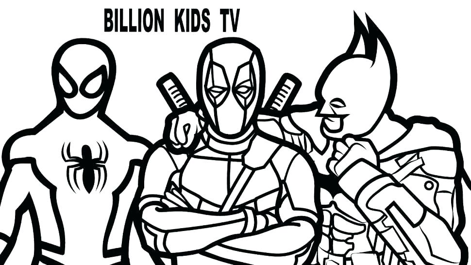 Lego Deadpool Coloring Pages at GetColorings.com | Free printable