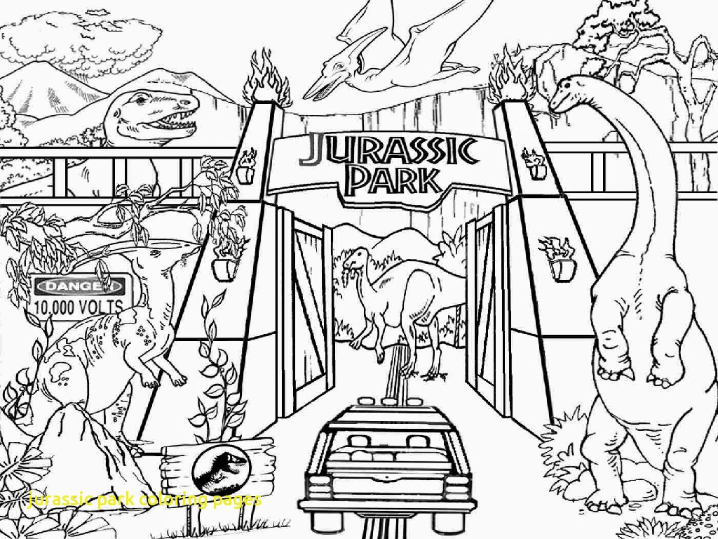 Jurassic World Malvorlage Dinosaurier Zeichnen : Jurassic World 40