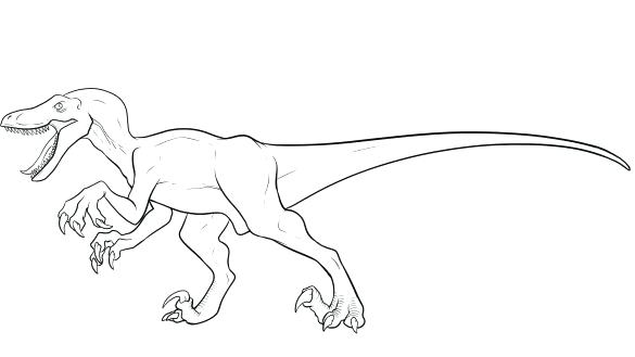 Velociraptor Coloring Pages / Some of the coloring page names are