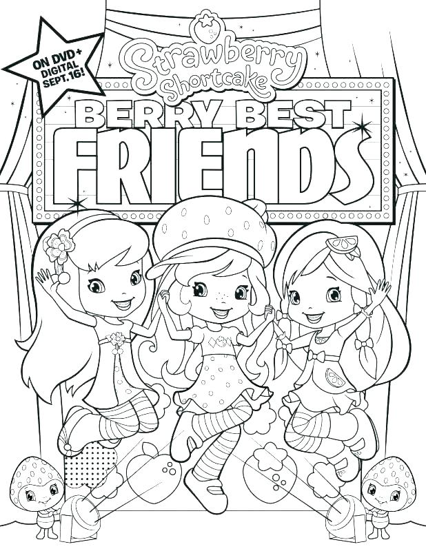 Coloring Pages Of Best Friends At Getcolorings Free Printable