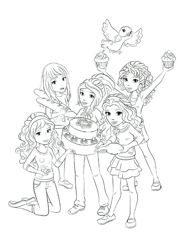 Lego Friends Colouring Pages To Print at GetColorings.com | Free