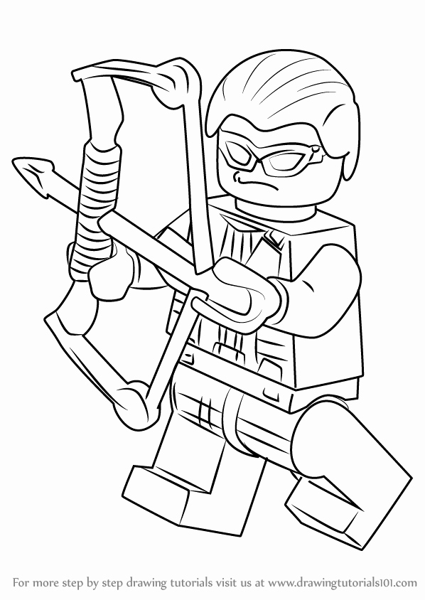 Lego Green Lantern Coloring Pages at GetColoringscom