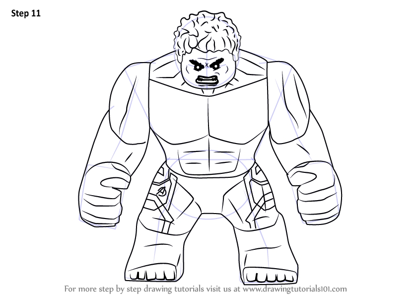 Lego Hulk Coloring Pages at GetColorings.com | Free printable colorings