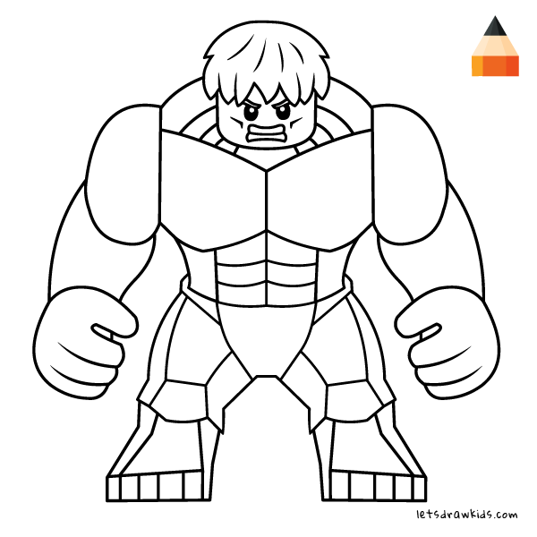 Lego Hulk Coloring Pages At GetColorings Free Printable Colorings 