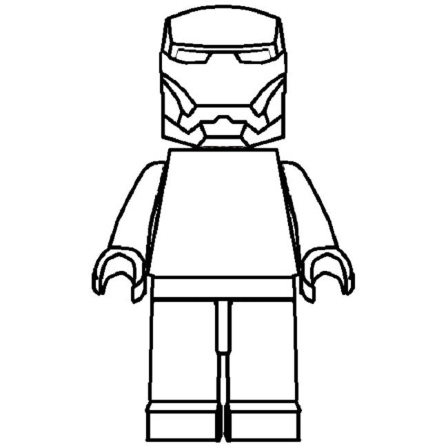 Lego Iron Man Coloring Pages at GetColorings.com | Free printable