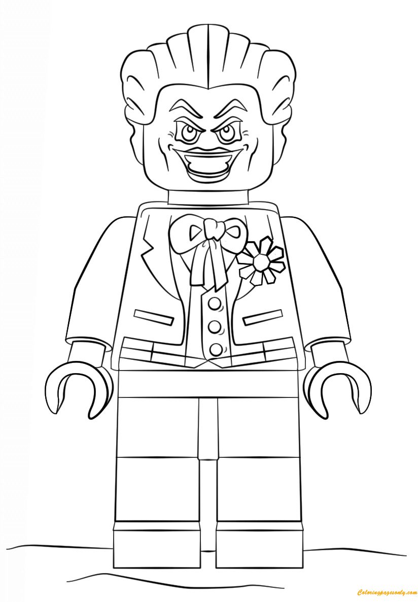 824x1186 Lego Batman Joker Coloring Page Free Pages Online Colouring