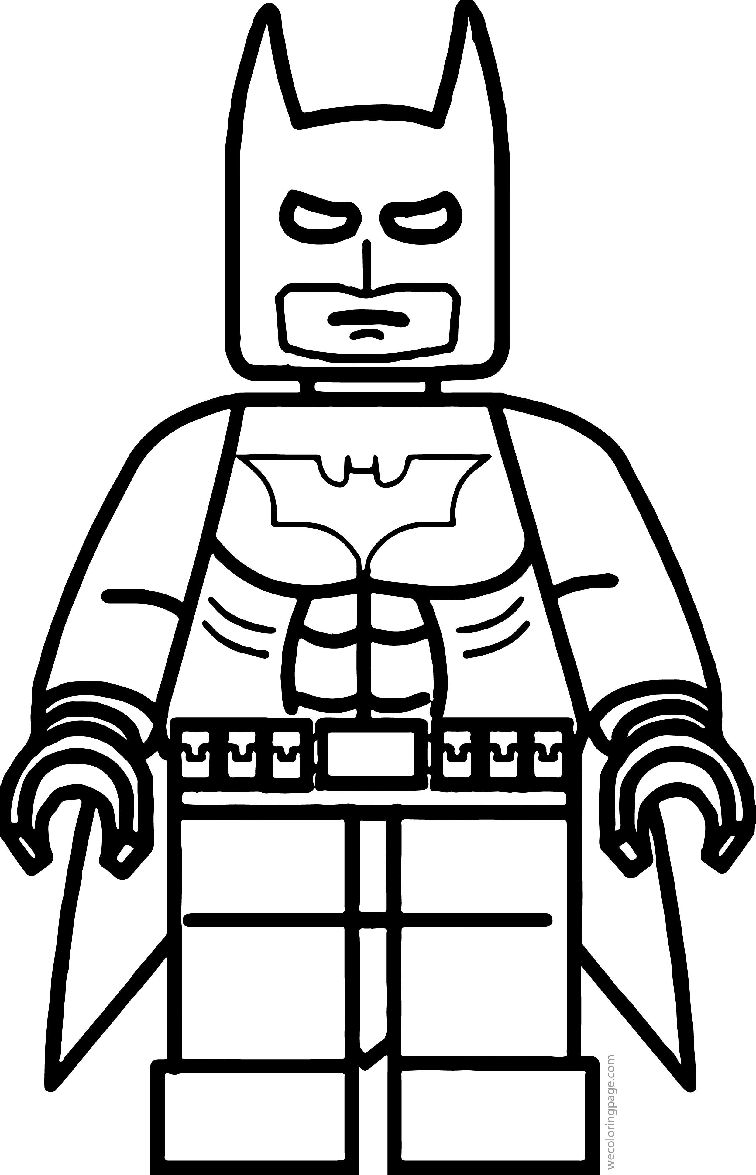 Lego Justice League Coloring Pages at Free printable