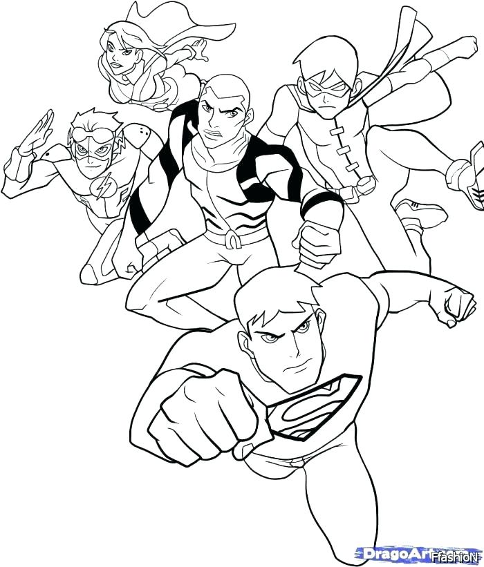 Lego Justice League Coloring Pages at GetColorings.com ...