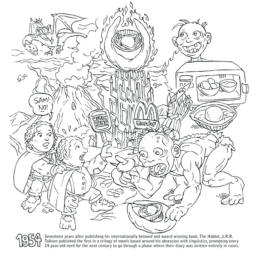 Lego Lord Of The Rings Coloring Pages at GetColorings.com | Free