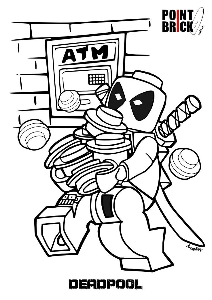 Lego Marvel Avengers Coloring Pages At GetColorings Free 