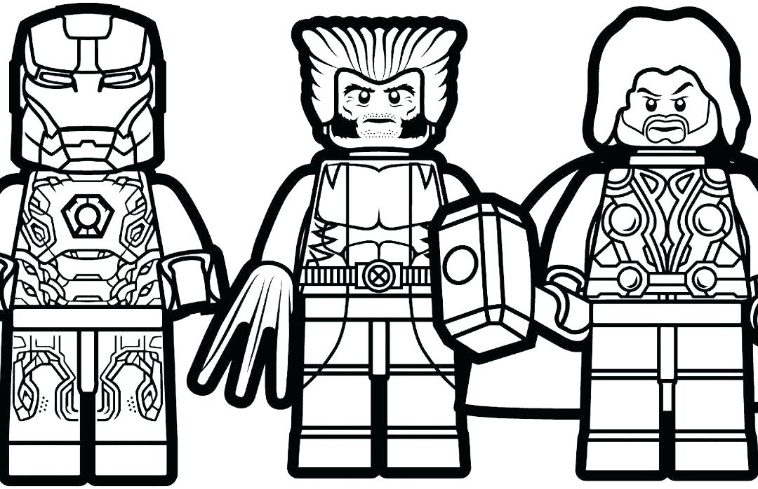 Lego Marvel Coloring Pages At GetColorings Free Printable 