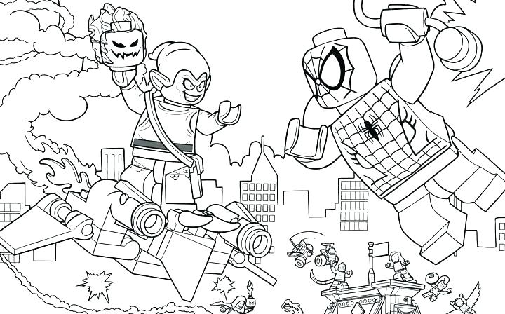 Lego Marvel Superheroes Coloring Pages at GetColorings.com | Free