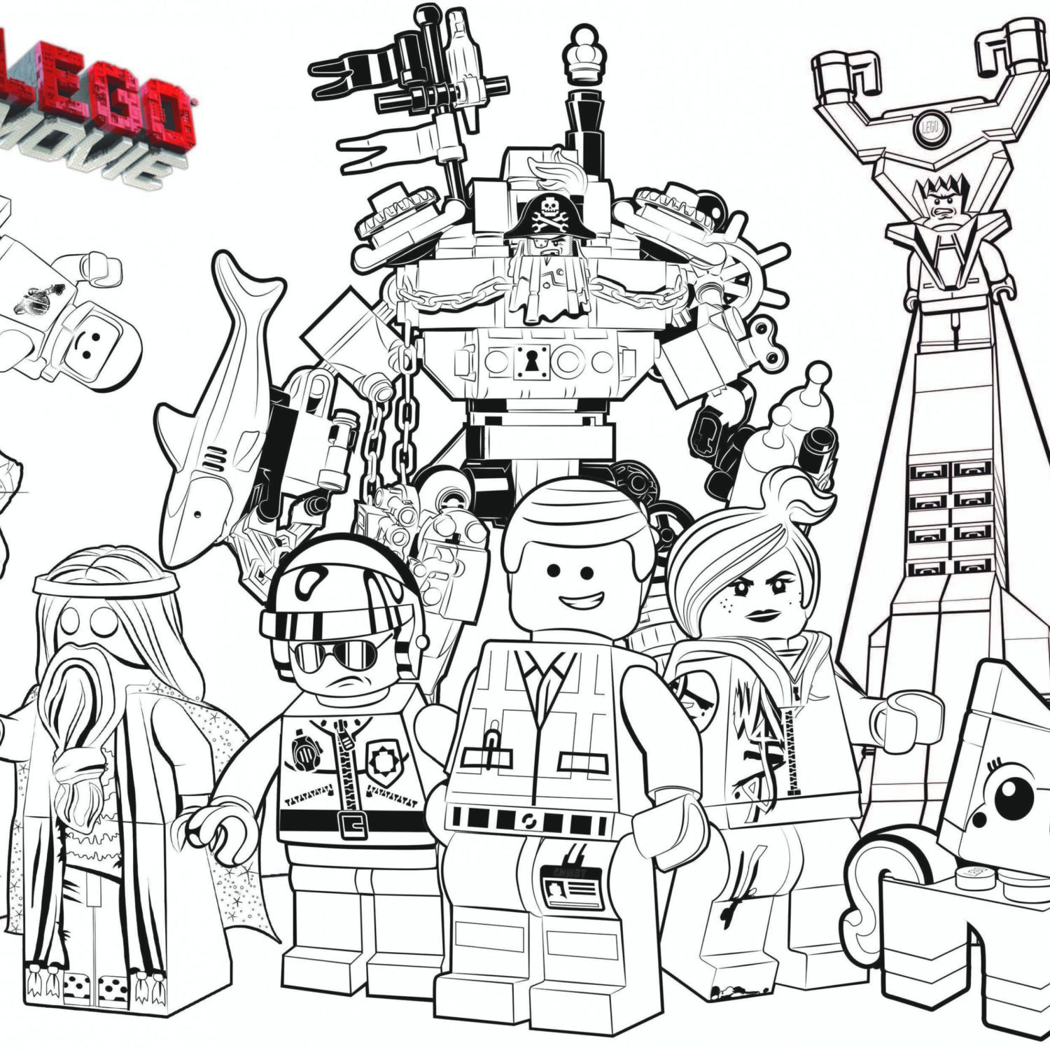 Lego Movie Coloring Pages At GetColorings Free Printable Colorings Pages To Print And Color