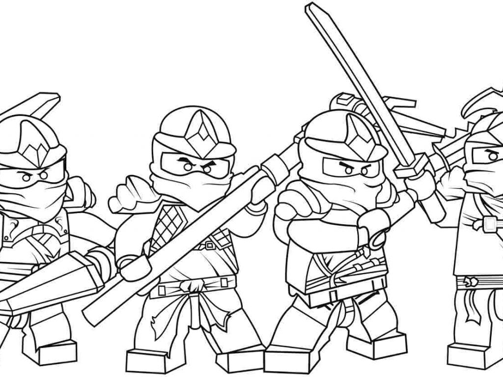 Lego Ninjago Coloring Pages Free at GetColorings.com | Free printable