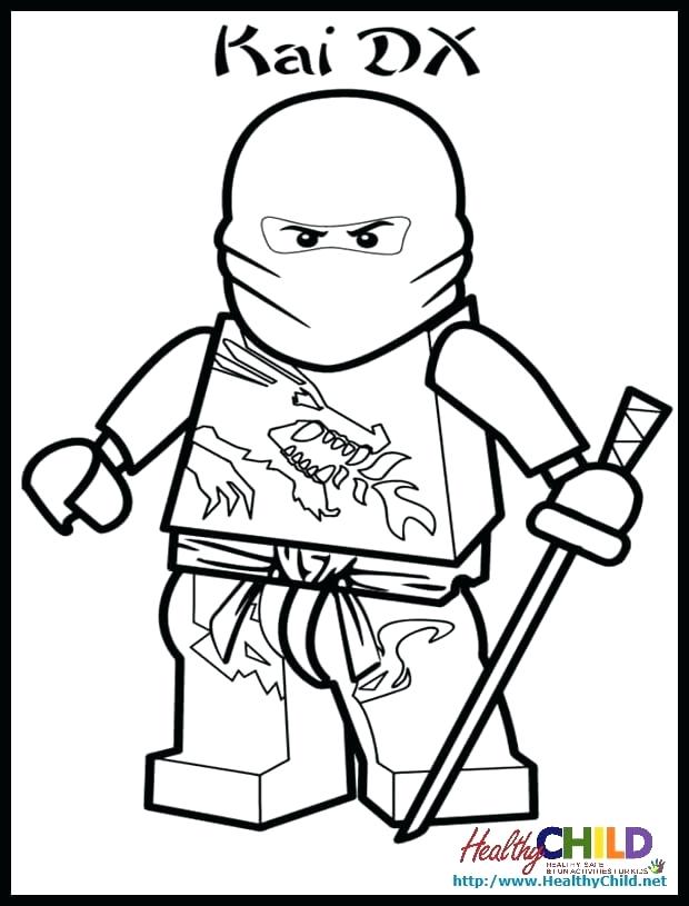 Lego Ninjago Coloring Pages Kai Zx_ at GetColorings.com | Free