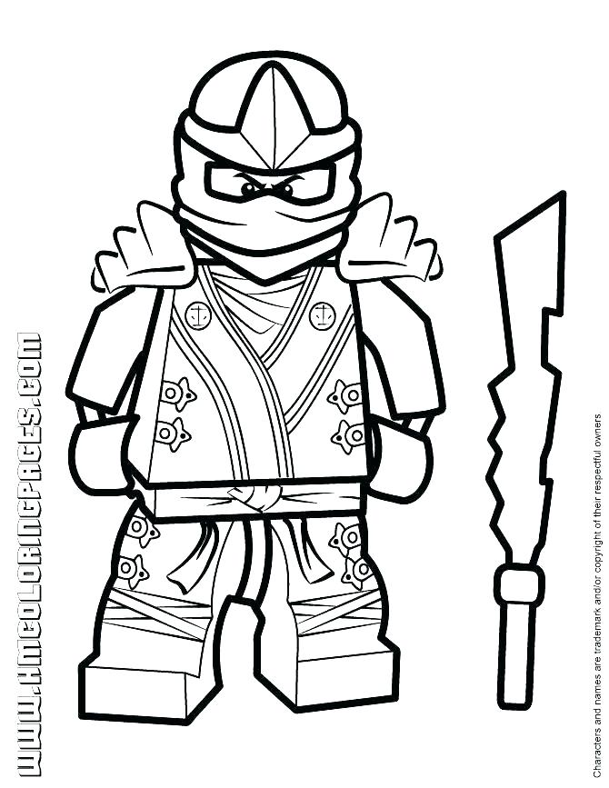 Lego Ninjago Coloring Pages Lloyd At GetColorings Free Printable 